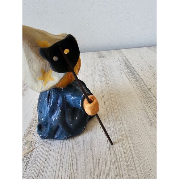 Bethany lowe pumpkin parade RARE scarecrow cat mask Halloween figurine statue de - Picture 6 of 9